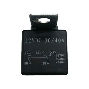 12 VDC Automotive 5-Pin Relay SPDT 30/40A  New Without Box